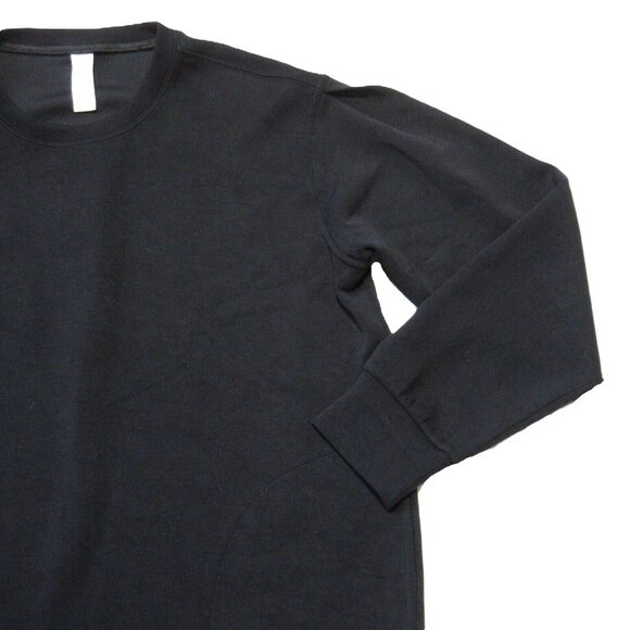 NWT Spanx AirEssentials Crew Neck Shift in Black Airluxe Knit Dress L - Picture 2 of 6